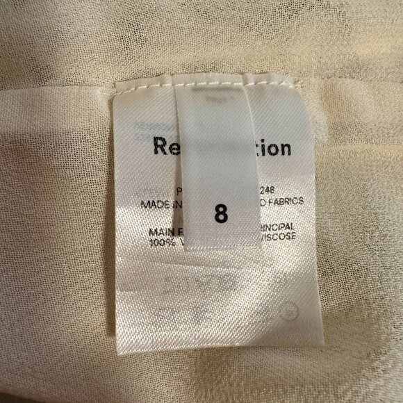 Reformation Hallie Ivy Maxi Dress - Size 8 - Picture 11 of 14